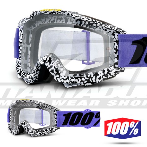 100% Maschera THE ACCURI Zest - Lente Trasparente