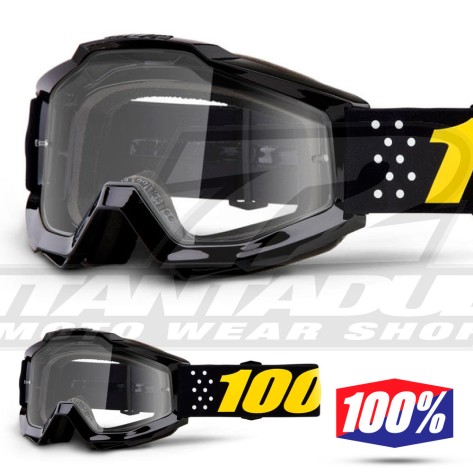 100% Maschera THE ACCURI Zest - Lente Trasparente