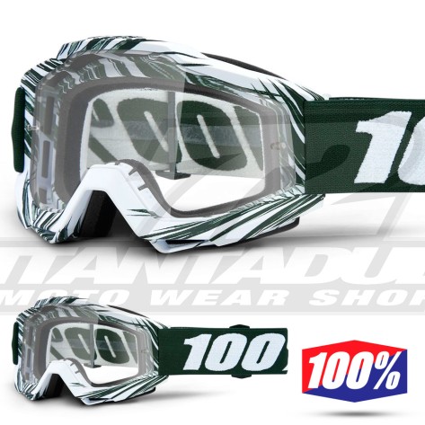 100% Maschera THE ACCURI Zest - Lente Trasparente