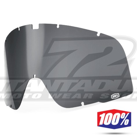 100% Lente Dalloz Maschere Barstow - Grigio