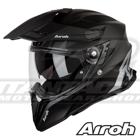 Casco Crossover Airoh COMMANDER Color - Nero Opaco