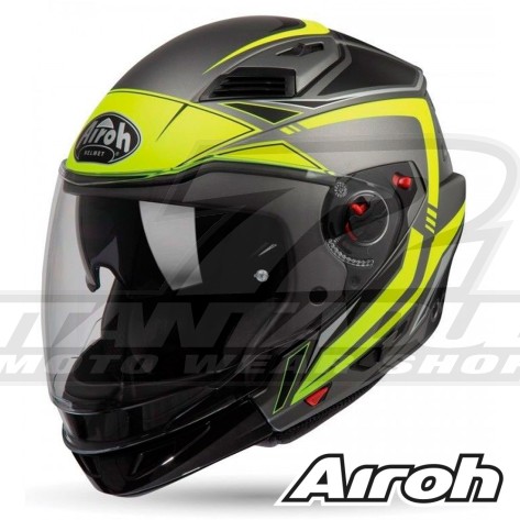 Casco Apribile Airoh EXECUTIVE Line - Giallo Opaco