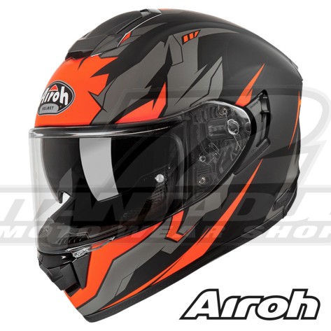 Casco Integrale Airoh ST 501 Bionic - Arancione Opaco Cromo