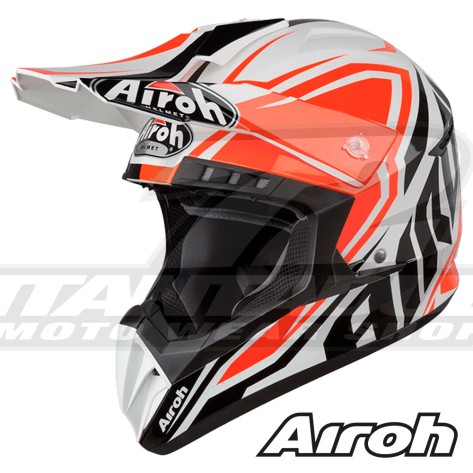 Casco Motocross Airoh SWITCH Impact - Arancione
