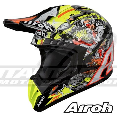 Casco Motocross Airoh SWITCH Pirate