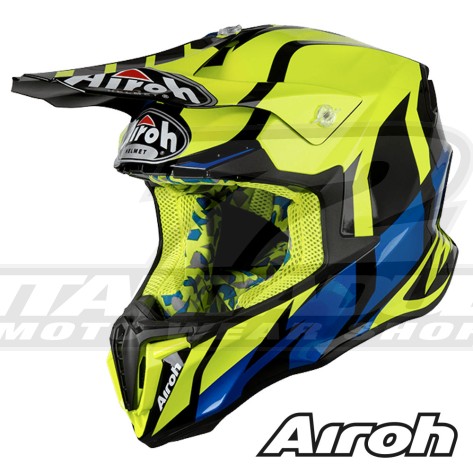 Casco Motocross Airoh TWIST Great - Giallo