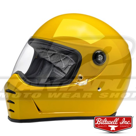 Casco Integrale Biltwell LANE SPLITTER - Safe-T Yellow
