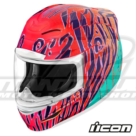 Casco Integrale Icon AIRMADA Wild Child - Arancione