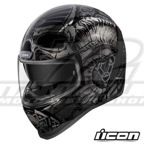 Casco Integrale Icon AIRFORM Sacrosanct - Nero