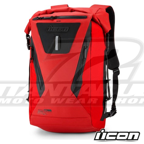 Zaino Icon DREADNAUGHT Rolltop - Rosso