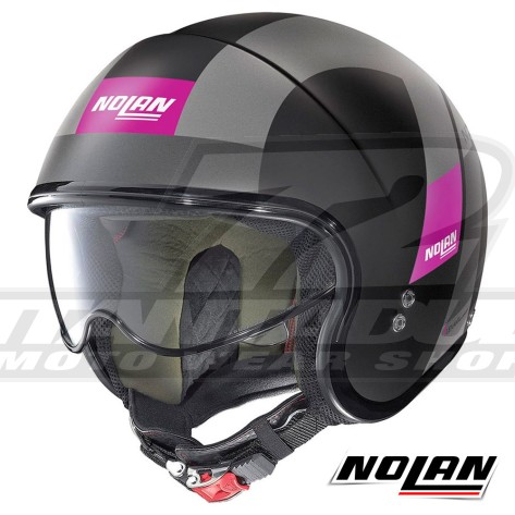 Casco Jet Nolan N21 Spheroid 77 - Flat Black