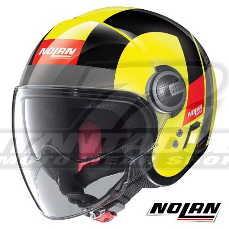 Casco Jet Nolan N21 VISOR Spheroid 47 - Led Yellow