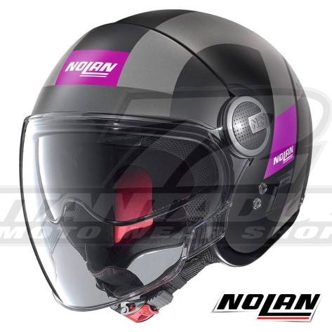 Casco Jet Nolan N21 VISOR Spheroid 52 - Flat Black