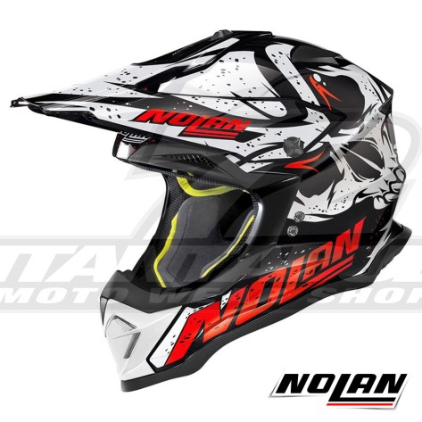 Casco Cross Nolan N53 Buccaneer 51 - Glossy Black