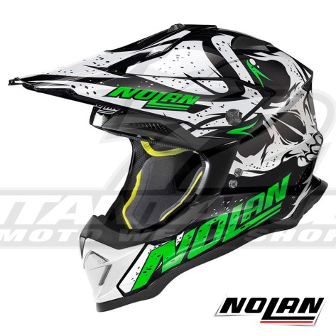 Casco Cross Nolan N53 Buccaneer 52 - Glossy Black