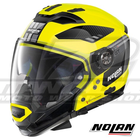 Casco Modulare Nolan N70-2 GT Bellavista 26 N-COM - Led Yellow