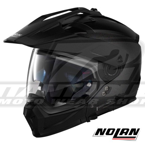 Casco Modulare Nolan N70-2 X Special 9 N-COM - Black Graphite