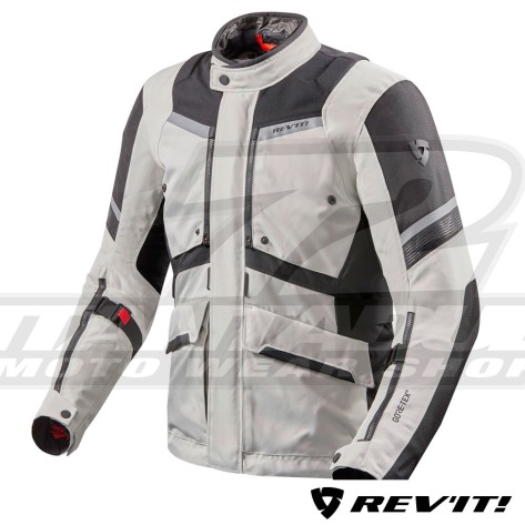 Giacca REV'IT! NEPTUNE 2 GTX - Argento Nero