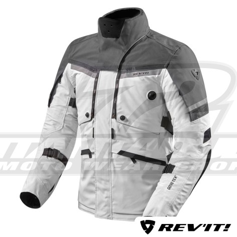 Giacca REV'IT! POSEIDON 2 GTX - Argento Antracite