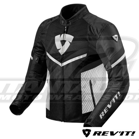 Giacca REV'IT! ARC AIR - Nero Bianco