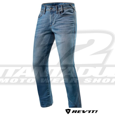 Jeans REV'IT! BRENTWOOD - Blu Classico