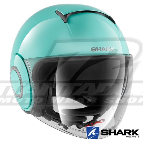 Casco Jet Shark NANO CRYSTAL Pastel Green - Verde