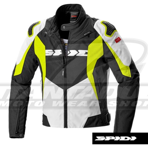 Giacca in Tessuto Spidi SPORT WARRIOR TEX - Giallo Fluo