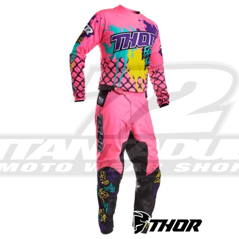 Completo Cross Thor PULSE FAST BOYZ - Rosa