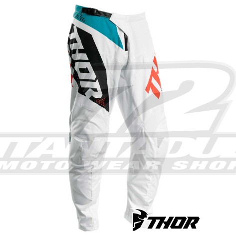 Pantaloni Cross Thor SECTOR BLADE - Bianco Acqua
