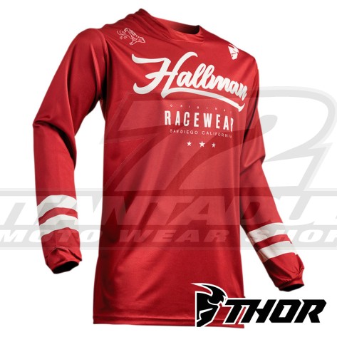 Maglia Cross Thor HALLMAN HOPETOWN - Mattone