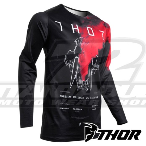 Maglia Cross Thor PRIME PRO FORSTA - Nero