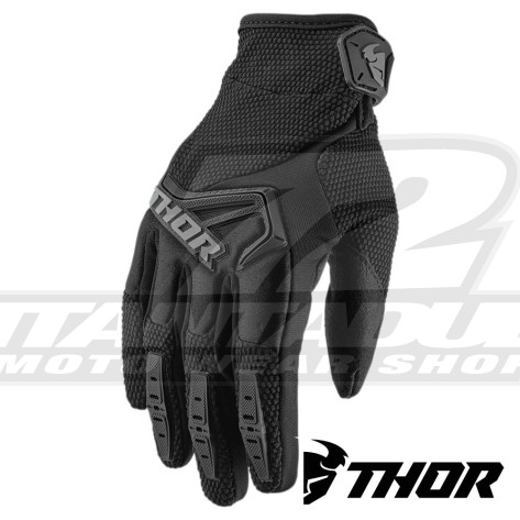 Guanti Cross Thor Youth SPECTRUM - Nero