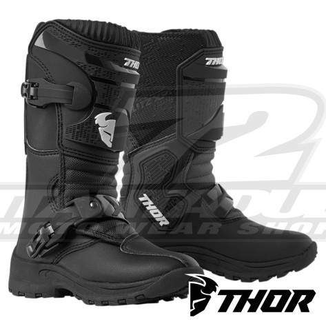 Stivali Cross Bambino Thor MINI BLITZ XP - Nero