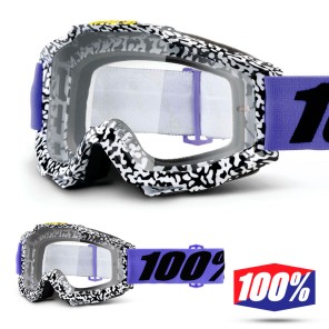 100% Maschera THE ACCURI Zest - Lente Trasparente