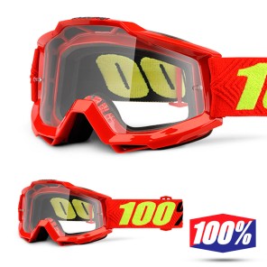 100% Maschera THE ACCURI JUNIOR Acidulous Cyan - Lente Trasparente