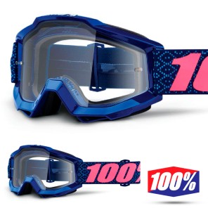 100% Maschera THE ACCURI Zest - Lente Trasparente