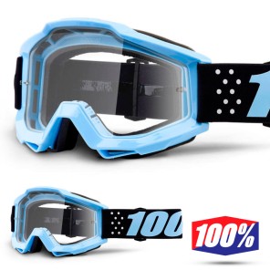 100% Maschera THE ACCURI Zest - Lente Trasparente