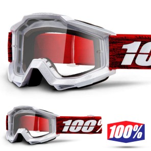 100% Maschera THE ACCURI Zest - Lente Trasparente