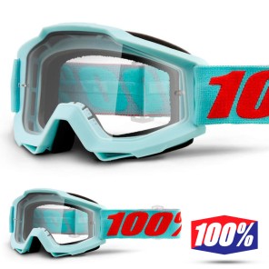 100% Maschera THE ACCURI Zest - Lente Trasparente