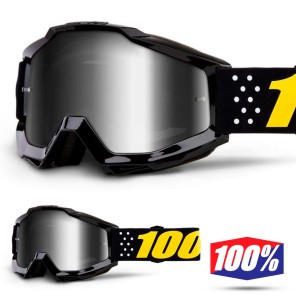 100% Maschera THE ACCURI JUNIOR Acidulous Cyan - Lente Blu Specchio