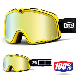 Maschera THE BARSTOW Burnworth - Lente Oro Specchio
