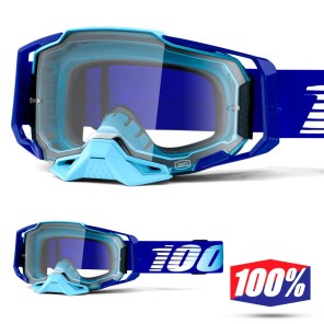 Maschera Cross 100% ARMEGA Royal - Lente Trasparente