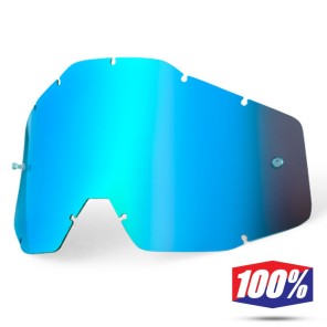 100% Lente Maschere - Blu Specchio