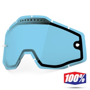 100% Lente Maschere - Doppia Ventilata Blu