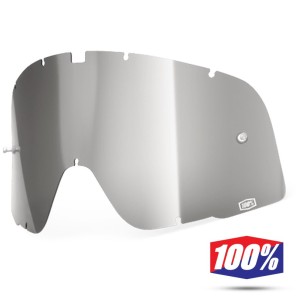 100% Lente Maschere Barstow - Argento Specchio