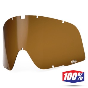 100% Lente Dalloz Maschere Barstow - Bronzo
