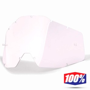 Lente Ricambio Maschere Cross 100% Mini - Trasparente