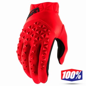 Guanti Cross 100% AIRMATIC Youth - Rosso Nero