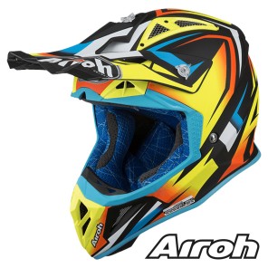 Casco Motocross Airoh AVIATOR 2.3 AMS2 Frame - Giallo Opaco