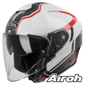 Casco Jet Airoh HUNTER Soul - Bianco Lucido